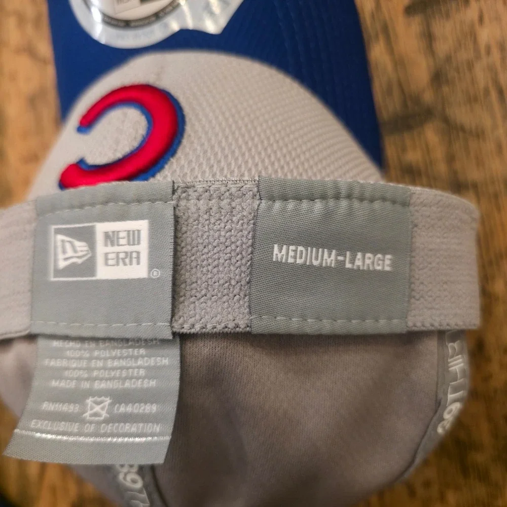 NEW ERA‎ 39THIRTY Chicago Cubs Hat Sz M/L Stretch Fit Baseball Cap NWT